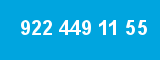 922 449 11 55